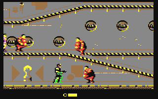 Judge Dredd screenshot 3 for Commodore 64