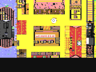 Lucky Luke screenshot 2 for Commodore 64