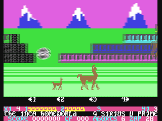Mama Llama screenshot 3 for Commodore 64