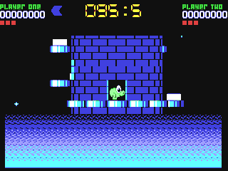 Nebulus screenshot 3 for Commodore 64