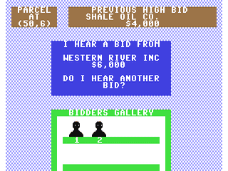 Oil Barons screenshot 2 for Commodore 64