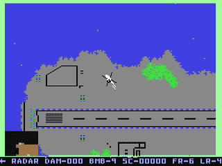 Raid On Bungeling Bay screenshot 3 for Commodore 64