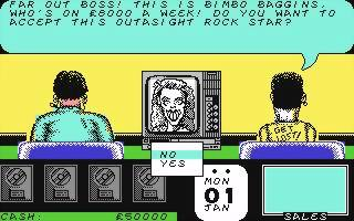Rock Star Ate My Hamster screenshot 3 for Commodore 64