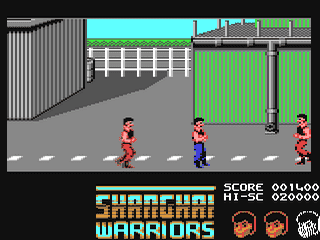 Shanghai Warriors screenshot 3 for Commodore 64