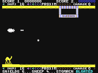 Sheep in Space screenshot 3 for Commodore 64