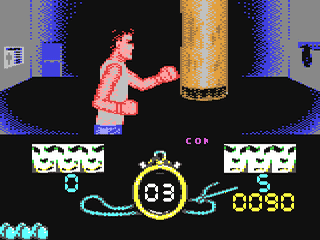 Street Cred Boxing screenshot 2 for Commodore 64