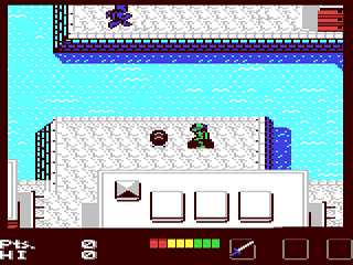 Teenage Mutant Hero Turtles screenshot 3 for Commodore 64