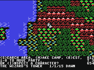 The Eternal Dagger screenshot 5 for Commodore 64
