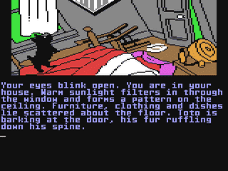 The Wizard Of Oz screenshot 2 for Commodore 64