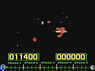 TinTin on the Moon screenshot 3 for Commodore 64