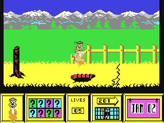 Yogi Bear screenshot 3 for Commodore 64