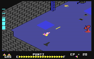 Zaxxon screenshot 4 for Commodore 64