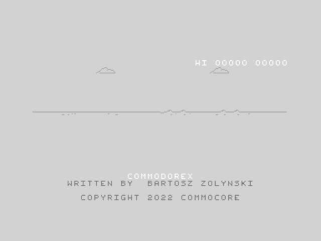 Commodore 128 System title screen for Commodore 64