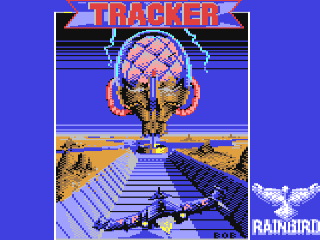 Tracker title screen for Commodore 64