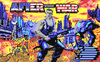 After the War title screen for Commodore 64
