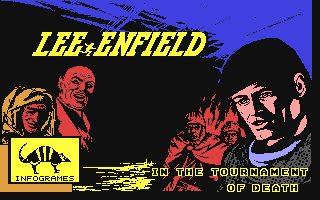 Bob Moran: Rittertum title screen for Commodore 64
