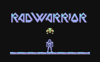 Die Heilige Rustung des Antiriad title screen for Commodore 64