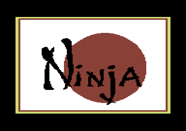 Master Ninja: Shadow Warrior Of Death title screen for Commodore 64