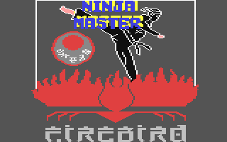 Ninja Master title screen for Commodore 64