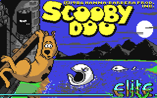 Scooby Doo title screen for Commodore 64
