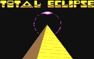 Total Eclipse title screen for Commodore 64
