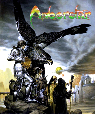 Amberstar box art for Amiga