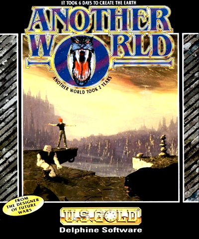 Another World box art for Amiga