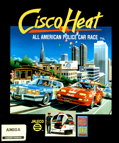 Cisco Heat box art for Amiga