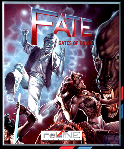 Fate: Gates of Dawn box art for Amiga