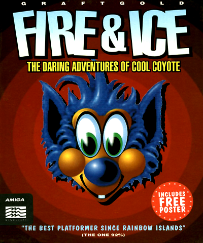 Fire & Ice box art for Amiga