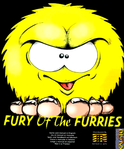Fury of the Furries box art for Amiga