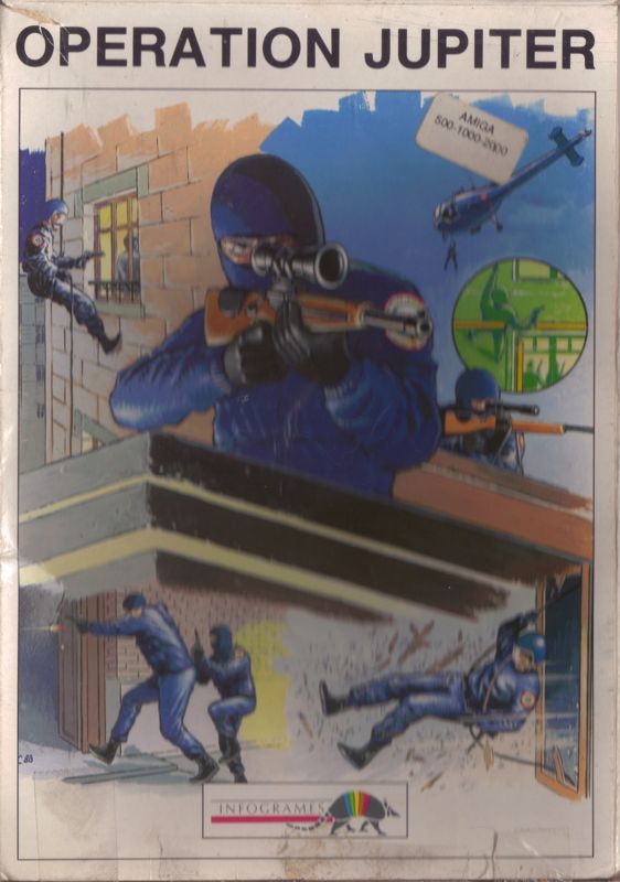 Hostage Rescue Mision box art for Amiga