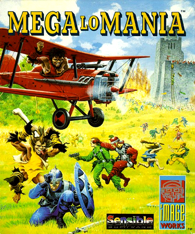 Mega lo Mania box art for Amiga