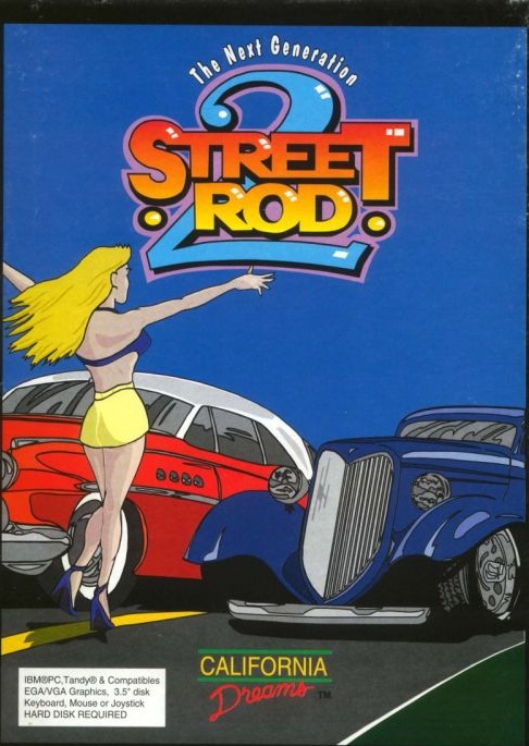 Street Rod 2 box art for Amiga