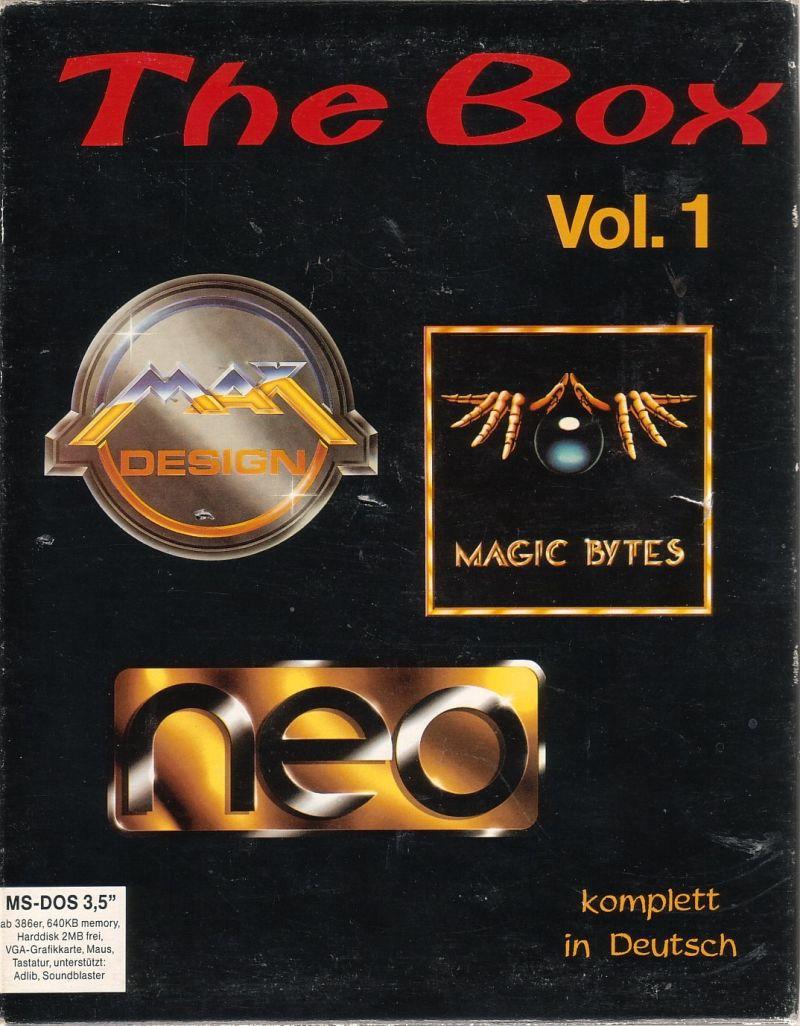 The Box Vol. 1 box art for Amiga