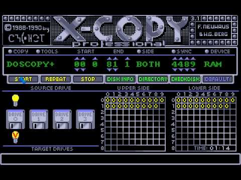 X-Copy & Tools box art for Amiga
