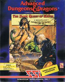 Advanced Dungeons & Dragons: The Dark Queen Of Krynn box art for Amiga