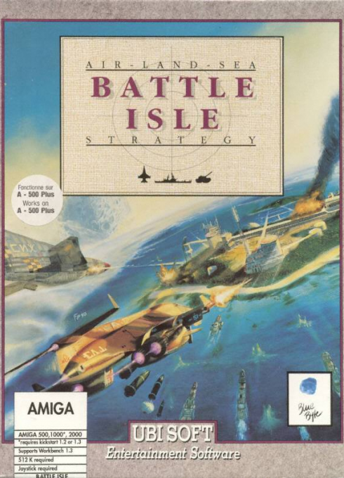 Battle Isle box art for Amiga