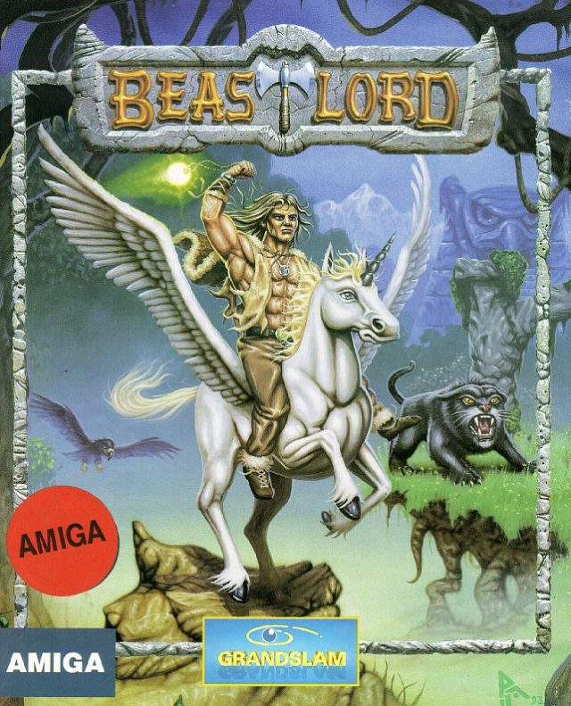 Beastlord box art for Amiga
