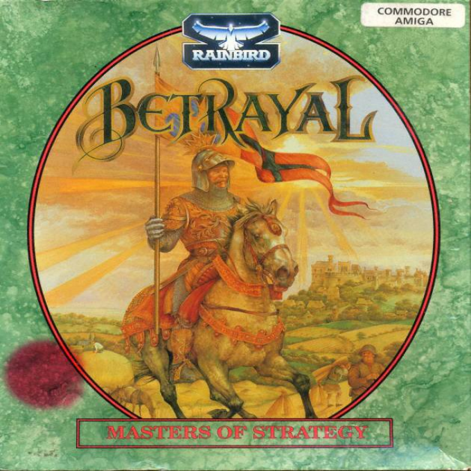 Betrayal box art for Amiga
