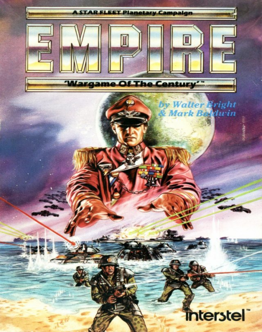 Empire: Wargame Of The Century box art for Amiga