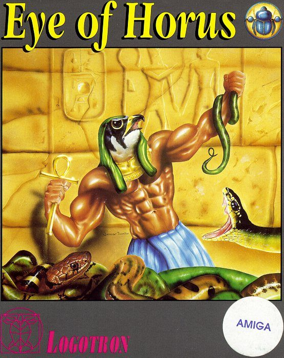 Eye Of Horus box art for Amiga