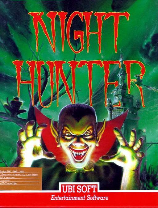 Night Hunter box art for Amiga