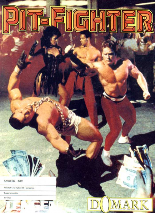 Pit-Fighter box art for Amiga
