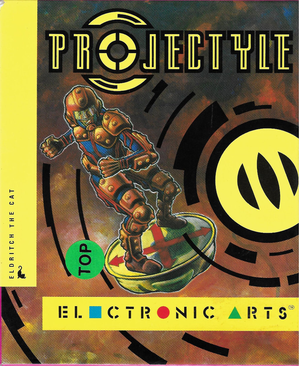 Projectyle box art for Amiga