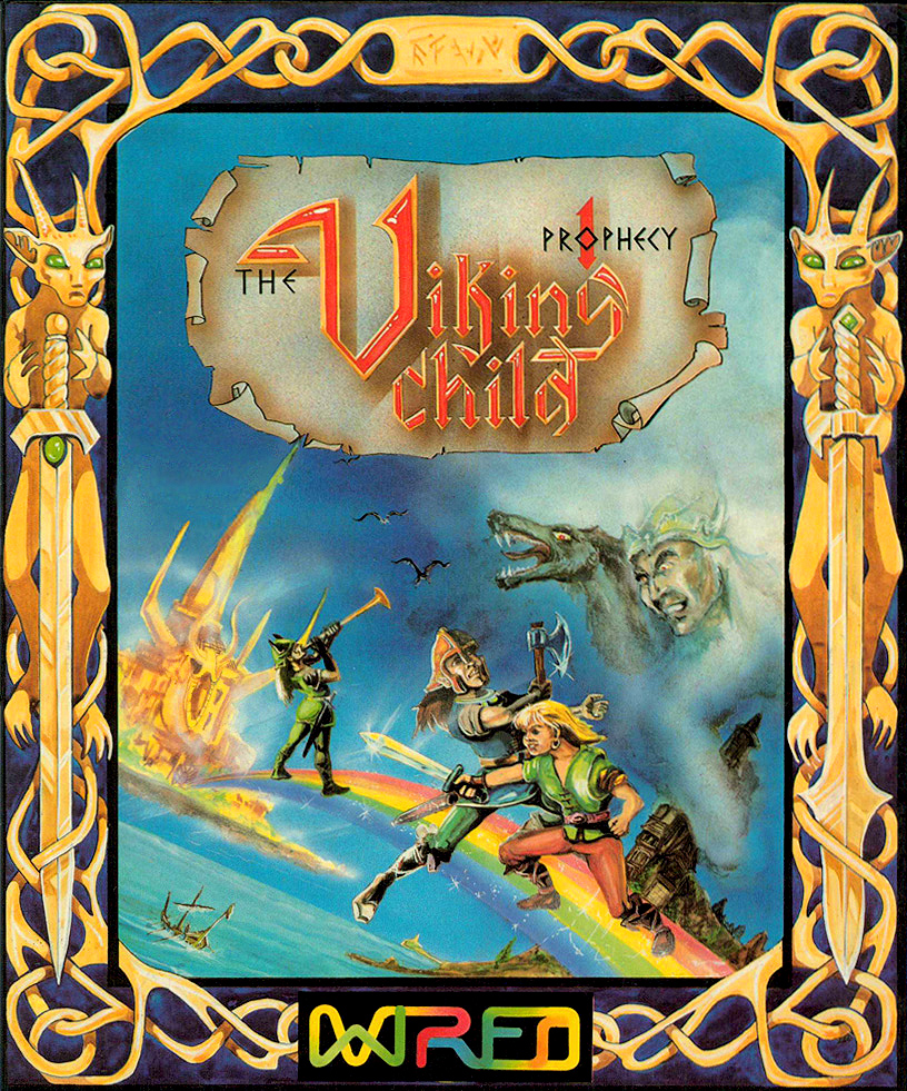 Prophecy I: The Viking Child box art for Amiga