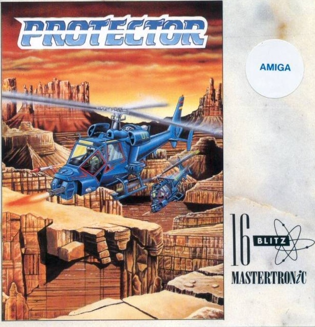 Protector box art for Amiga