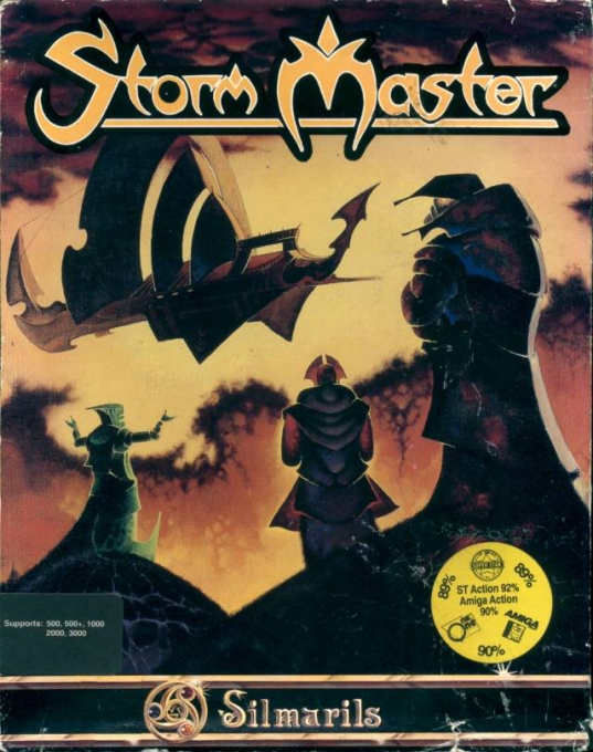 Storm Master box art for Amiga