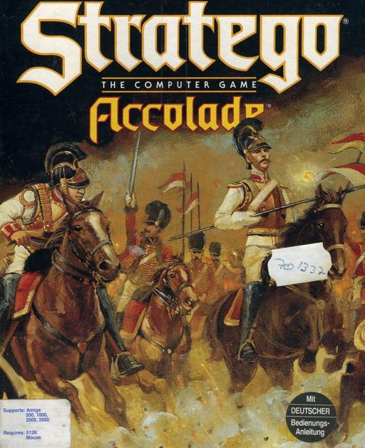 Stratego box art for Amiga