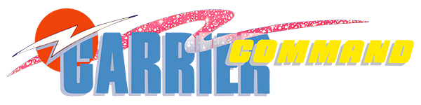 Carrier Command logo for Amiga